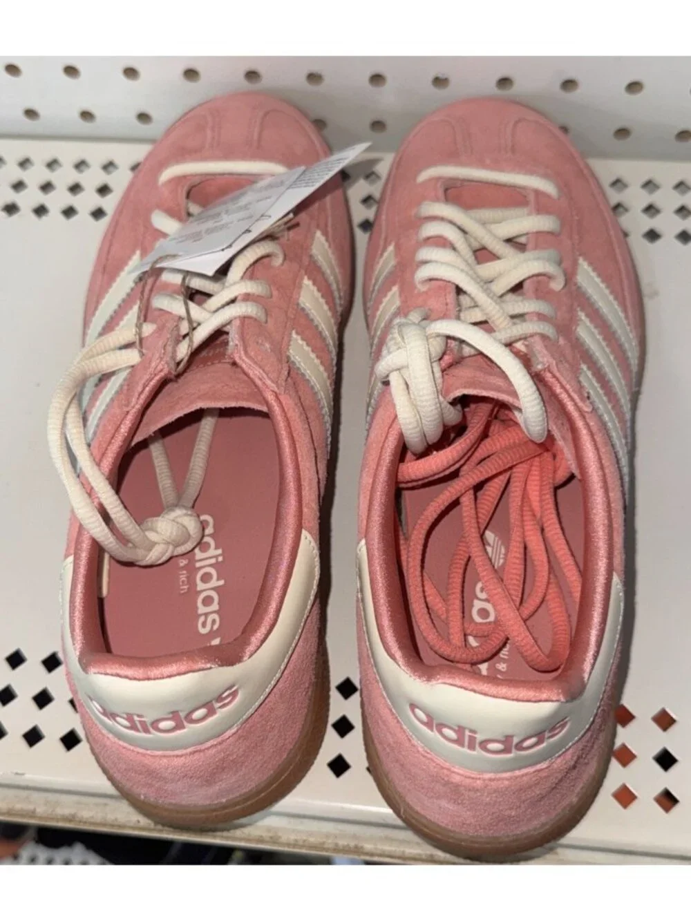 Adidas Handball Spezial Sporty & Rich Mens Athletic Shoes Sneakers Size 9 Pink